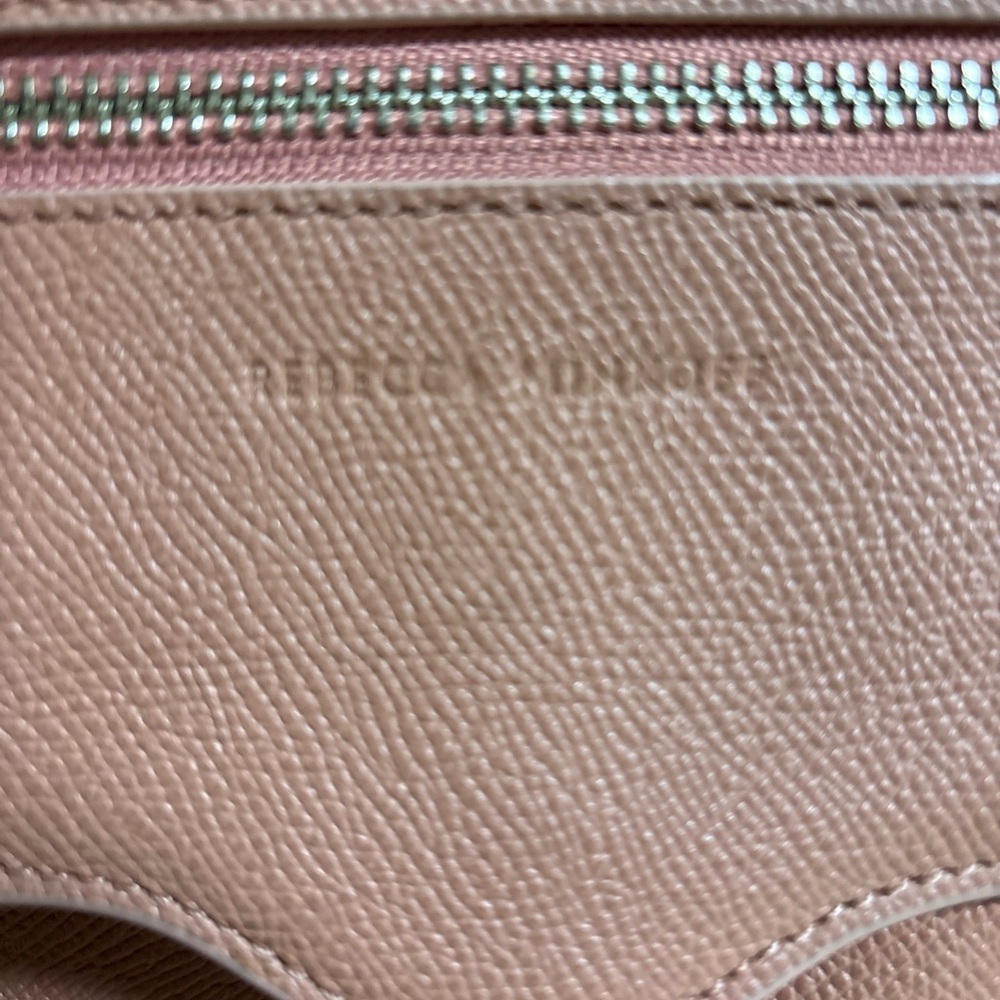 Rebecca Minkoff Gabby Leather Sachet Rose Purse Bag - Picture 2 of 13